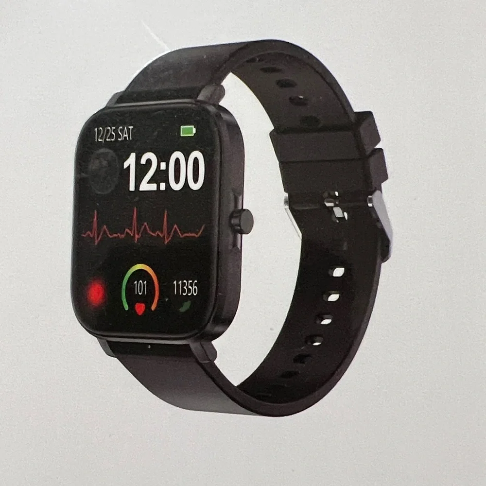 Smart Fitness Watch - Black